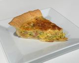 Une image de l'étape 9 de Quiche jambon/brocoli/poireaux/fromage.