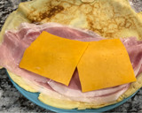 Foto del paso 5 de la receta: Crepes de jamón de york y cheddar en horno grill Cecotec