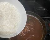 Hình bước làm 2 của món Cháo đậu đỏ nước cốt dừa