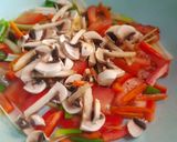 Foto del paso 5 de la receta: Verduras salteadas con shoyu y kion