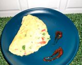Foto langkah ke 5 dari resep Omelette 1 telur.