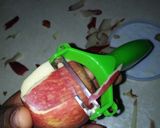 A picture of step 1 of Apple milk shake.