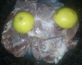 Foto del paso 2 de la receta: Bondiola a la pizza con arroz fresco.🍽️🍽️