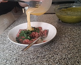 Foto del paso 8 de la receta: Crema de Verduras con Albóndigas de Espinacas (con un toque de yogur cremoso de oveja)
