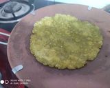 A picture of step 5 of Moringa leaves parathe.