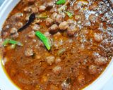 A picture of step 5 of Chole bhature(wheat bhatura).