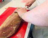 Foto del paso 1 de la receta: Pollo ganso mechado