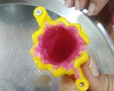 A picture of step 5 of Creamy Rosy Bread Modak.