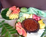 Foto langkah ke 5 dari resep Rujak buah.