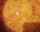 A picture of step 2 of Tadka daal.