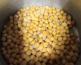 A picture of step 2 of Chickpea Masala Fry.