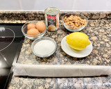 Foto del paso 1 de la receta: Pastel de hojaldre, con almendra y cabello de ángel