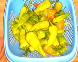 A picture of step 1 of Instant Mango pickle.