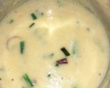 A picture of step 5 of Green onion kaddi.