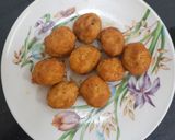 A picture of step 5 of Chicken keema kofta curry.