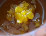 A picture of step 3 of Caramelized Pineapple stuffed Sweet Cheese Roll.