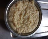 A picture of step 3 of Kalakand from leftover ghee mawa.