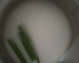 Foto langkah ke 1 dari resep Bubur Sumsum Kuah Kinca Pisang.