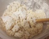 Foto del paso 2 de la receta Pan en sartén con requesón y patatas