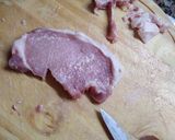 Foto del paso 3 de la receta: Cerdo con papas a la crema😋😋😋