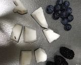 Foto del paso 1 de la receta: Batido lila
