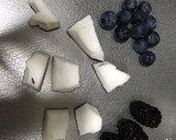 Foto del paso 1 de la receta: Batido lila