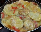 Foto del paso 6 de la receta: Tortillas de papas cebollas y morrón rojo