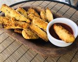 Foto del paso 4 de la receta: Keto - Papa fritas con berenjenas 🍆 y salsita picantonaNo pensé que quedarían tan ricas!!