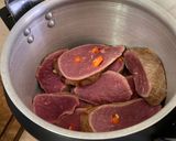 Foto del paso 7 de la receta: Medallones de carne mechada con champiñones