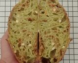 Foto langkah ke 26 dari resep Pandan Chili Flakes Cheese Sourdough Bread (Open Bake Method).