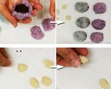 Une image de l'étape 5 de Wagashi en forme d'hérisson.