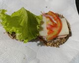 Foto del paso 4 de la receta: Pancito proteico de lino y claras de huevo