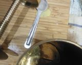 A picture of step 2 of Ribbon aloo snack.