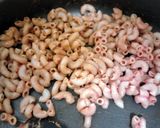 A picture of step 3 of Mexican macaroni.