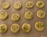A picture of step 5 of Badam Puri.