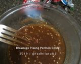Foto langkah ke 3 dari resep Brownies Pisang Permen Coklat (gluten-free).