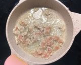Hình bước làm 1 của món Soup thịt bằm su hào khoai tây carrot nâm