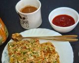 A picture of step 4 of Paneer Toast/ Easy Paneer Bread Toast Recipe/ Open Veggie Paneer Toast for Breakfast.