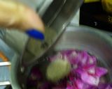 A picture of step 3 of Poha Rose Mocktail.