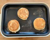A picture of step 10 of Fluffy Rice Flour Soufflé Pancakes.