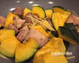 A picture of step 4 of Braised Pork with Kabocha Squash.