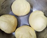 A picture of step 6 of Nutella star bread.