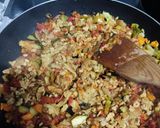 Foto del paso 3 de la receta: Berenjenas rellenas de verduras y soja texturizada