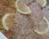 A picture of step 3 of Crockpot lemon basil chicken.