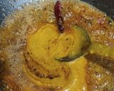 A picture of step 8 of Curd eggplant sabji.