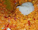 A picture of step 2 of Daal mong.