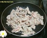 Hình bước làm 3 của món Bí Ngô Hấp Thịt Xào & Pho Mát 불고기 단호박찜