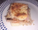 Foto del paso 9 de la receta: Sándwich de papa y zanahoria con ralladura de Limón, jamón y muzzarella