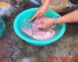 Hình bước làm 2 của món Bao Tử Khìa Nước Dừa