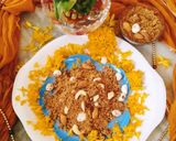 A picture of step 11 of Panjiri (Krishna Janmashtami bhog Prasad panjiri).